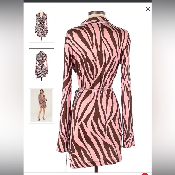 The Andamane Mini wrap dress - Picture 7 of 8